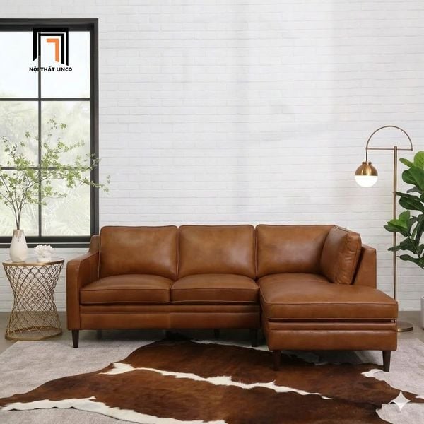sofa góc 2m3 x 1m6 hiện đại