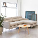  Ghế sofa góc chữ L giá rẻ GT81 Logan 2m2 x 1m7 nhỏ gọn 