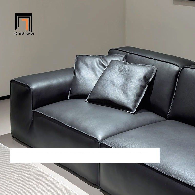  Ghế sofa băng da công nghiệp BHQ13 Ceasar 2m8 sang trọng 