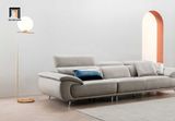  Ghế sofa băng da xám BHQ38 Cordia 2m5 kiểu dáng hiện đại 