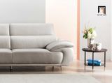 Ghế sofa băng da xám BHQ38 Cordia 2m5 kiểu dáng hiện đại 