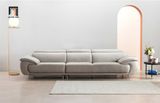  Ghế sofa băng da xám BHQ38 Cordia 2m5 kiểu dáng hiện đại 