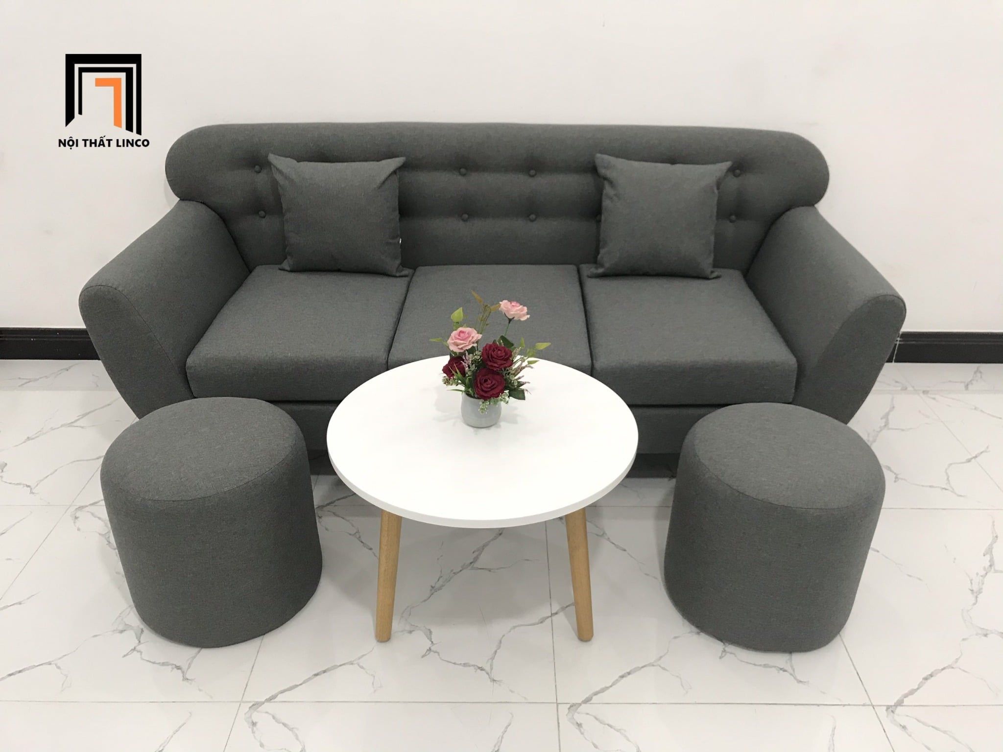  Bộ ghế sofa băng BL12 BTC dài 1m9 phòng khách nhỏ gọn 