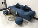 Bộ ghế sofa băng văng thuyền BL9 SFT dài 2m xanh đậm 