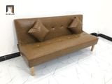  Bộ ghế sofa giường đa năng GBL1 dài 1m7 da giả màu nâu bò 