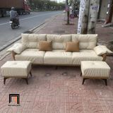  Ghế sofa băng cong da công nghiệp BT225 Koehler dài 2m3 cao cấp 