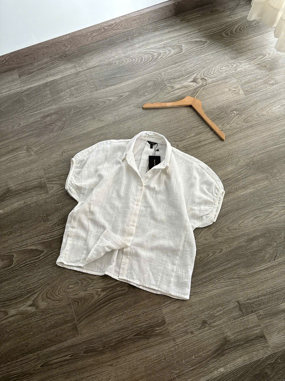 SƠ MI LINEN MASSIMO  TRẮNG