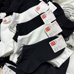 VỚ UNIQLO 1 SET 3 ĐÔI TRẮNG VÀ ĐEN