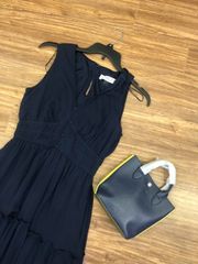 ĐẦM MAISON TARA XANH VÀ TÍM