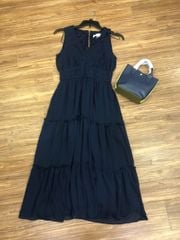 ĐẦM MAISON TARA XANH VÀ TÍM