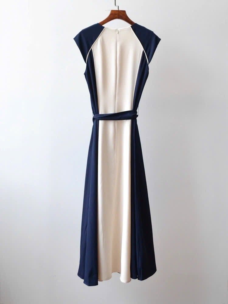 ĐẦM TARMIE SUÔNG PHỐI HAI MÀU