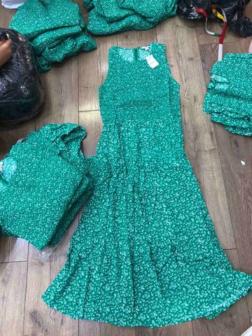 ĐẦM JCREW  BÔNG XANH