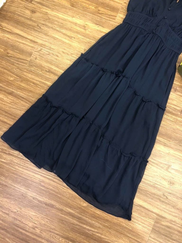 ĐẦM MAISON TARA XANH VÀ TÍM