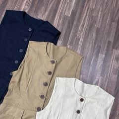 ÁO GHI LÊ LINEN MAX STUDIO 3 MÀU