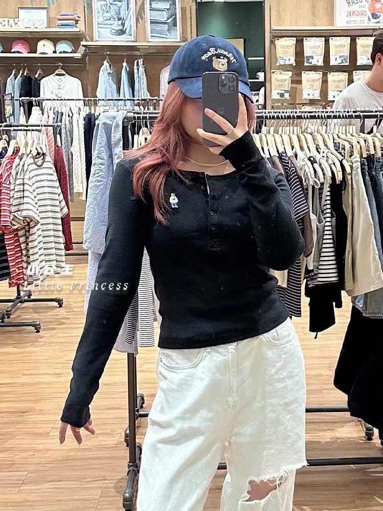 ÁO WHOAU THUN  GÂN TAY DÀI