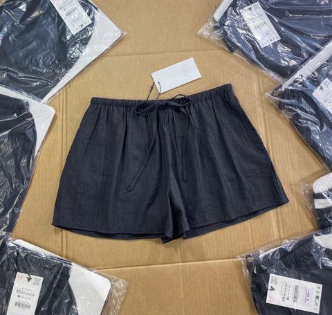 SHORT  ZARA LƯNG THUN ĐEN