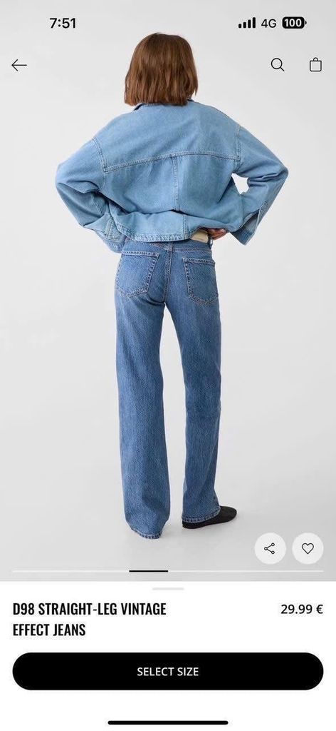 QUẦN STRADIVARIUS 1 MÀU