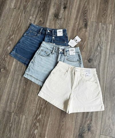 SHORT JEAN ZARA 3 MÀU