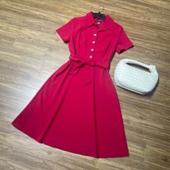 ĐẦM TOMMY 4 NÚT VÀNG