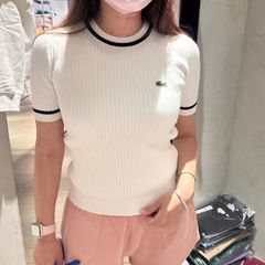ÁO LEN LACOSTE CỔ VIỀN 3 MÀU