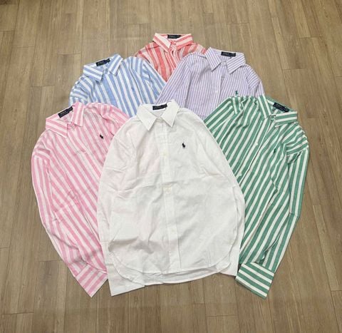 SƠ MI POLO SỌC DÀI TAY