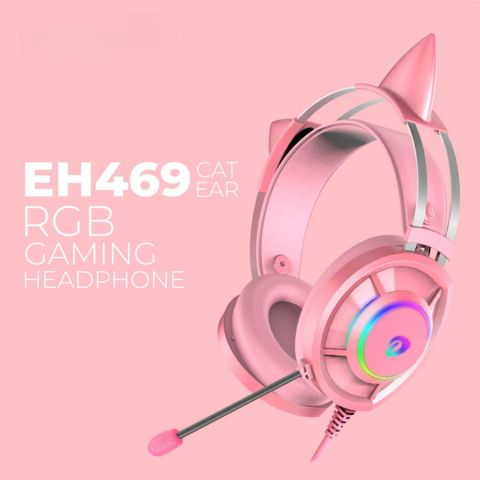 Tai Nghe Gaming Dareu EH469 - Hồng
