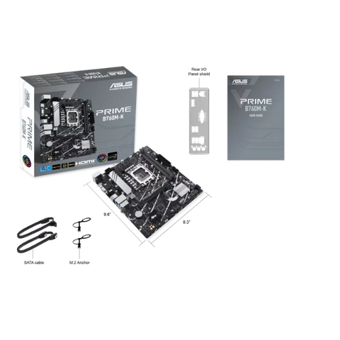 Bo mạch chủ ASUS PRIME B760M-K (DDR5)