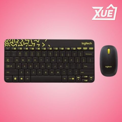 BỘ BÀN PHÍM CHUỘT KHÔNG DÂY LOGITECH MK240 NANO WIRELESS (USB/ĐEN)