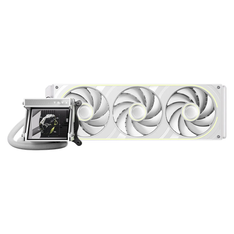 Tản nhiệt nước TRYX HOLO 360 ARGB | LCD 640×480, 280W, Trắng