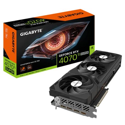 Card màn hình Gigabyte GeForce RTX 4070 Ti Super Windforce Max OC 16GB