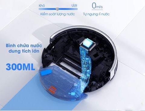 Robot hút bụi Haier TAB-X570LSC – Hút bụi & lau nhà thông minh