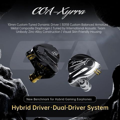 Tai nghe In-ear có dây CCA Xyrra