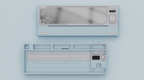 QK80 MK2 Case - Anodized Ice Blue