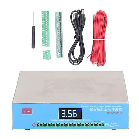 Bộ cân bằng pin lithium chủ động – 4–24 cell, màn hình LED, MCU