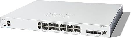 Cisco Catalyst 1300-24XT: Managed Switch 24 Cổng 10G Mật Độ Cao