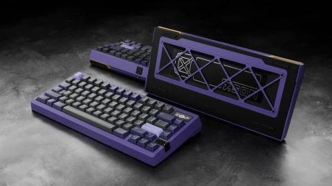 Zoom75 TIGA Keyboard - Grape Purple