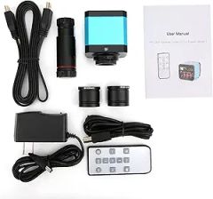  Camera kính hiển vi USB 37 MP Walfront – 1080P 60 FPS, C‑Mount 