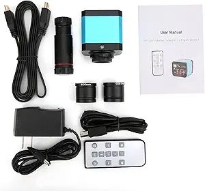 Camera kính hiển vi USB 37 MP Walfront – 1080P 60 FPS, C‑Mount