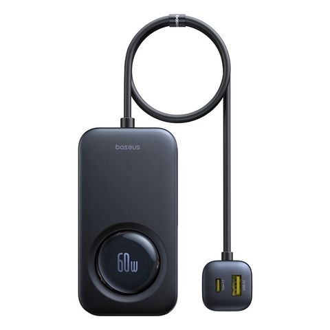 Tẩu Sạc Cho Ô Tô 3C+3A Baseus PrimeTrip VW1 105W