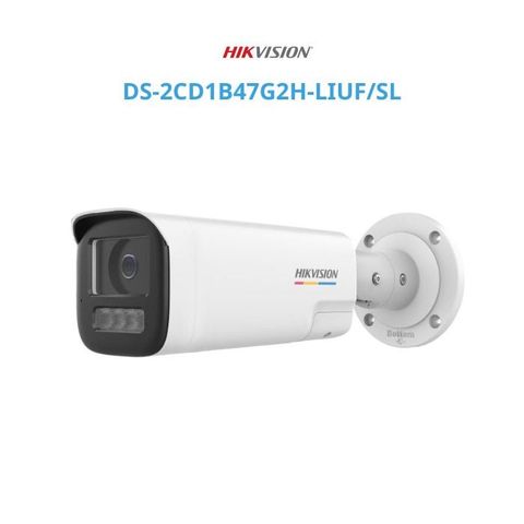 Camera IP thân trụ 4MP Hikvision DS-2CD1B47G2H-LIUF/SL