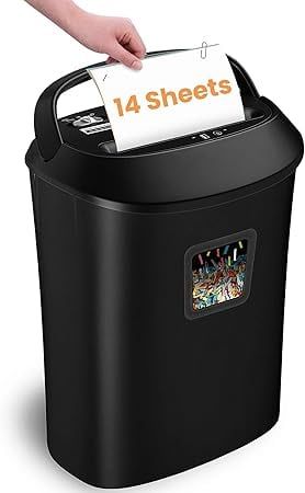 VidaTeco 14-Sheet: Máy hủy tài liệu P-4 với bằng sáng chế Mỹ