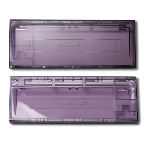 Swagkeys Transition Lite TKL Keyboard - Transparent Purple