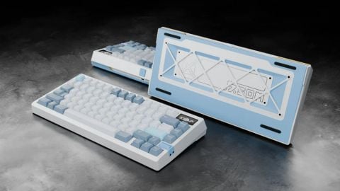 Zoom75 TIGA Keyboard - White