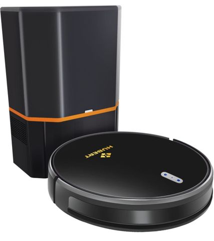 Robot hút bụi tự đổ rác Hubert HB-A68 Plus màu đen