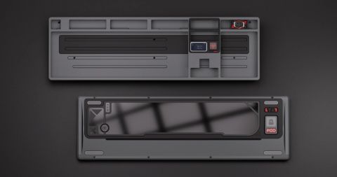 QK101 Case - Anodized Grey