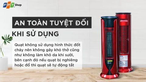 Quạt sưởi gốm Ceramic FujiE CH-1600 2000 W
