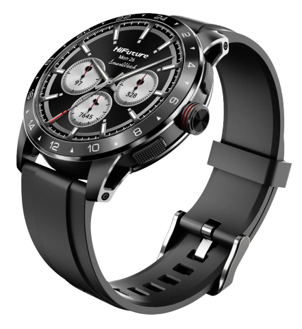 Đồng hồ thông minh HiFuture Flex2 – Màu đen, màn hình 1.39″ FHD, pin 10 ngày