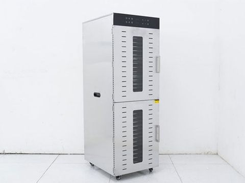 Tủ sấy khô thực phẩm công nghiệp NewSun 2 lớp 32 khay SS-32H