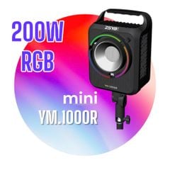  ZSYB LED MINI YM1000R RGB 200W 