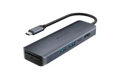 Cáp Hub USB-C 6 in 1 Hyperdrive Next HD4002